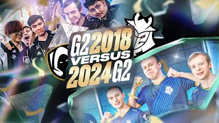 G2 2018 VS G2 2024 FT HUMANOID  G2 VS TH  CAEDREL [upl. by Llekcor]