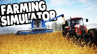 MEGA AMERICAN FARM SIMULATOR  Pure Farming 18 Gameplay [upl. by Polak80]