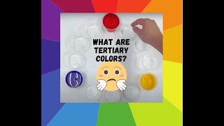 Elementary Art What are Tertiary Colors [upl. by Adlesirg251]