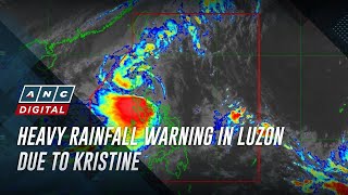 Kristine maintains strength as it flies over Cordillera region [upl. by Gerrard487]