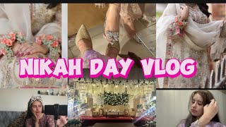 GRWM for nikah Day cousin nikah vlogmy new hair color [upl. by Eniac]