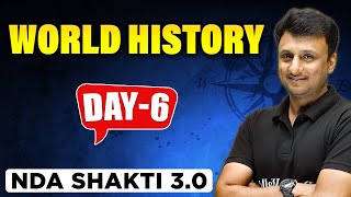 NDA History 2023  World History  NDA CRASH COURSE [upl. by Sayers]