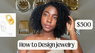 HOW TO DESIGN JEWELRY WITH JUST 500  How to start a Jewelry Business  CHRISTINA FASHION [upl. by Patrizius493]