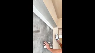 Painter Applying putty  Puttying for renovation putty 241116 [upl. by Novyert]