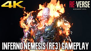 RESIDENT EVIL REVerse PS5  Nemesis TType Inferno Gameplay  4K 60FPS [upl. by Odinevneib]