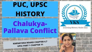 ChalukyaPallava Conflict [upl. by Nylcsoj823]