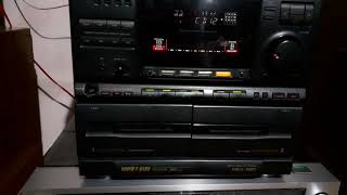 DEMO AIWA NSX 990 1993 94 HiFi LA LEYENDA DE AIWA [upl. by Yemorej]