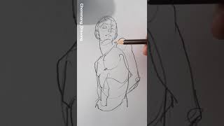 Gesture drawing  2min Croquis  Satisfying video [upl. by Alina971]