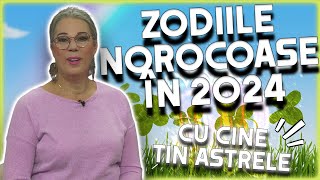 ZODIILE NOROCOASE ÎN ANUL 2024 Previziuni făcute de Camelia Pătrășcanu [upl. by Hadwyn773]