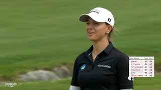 Stephanie Kyriacou 2024 Evian Championship Final Round All Televised Shots lpga golf [upl. by Lynnea]