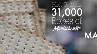 How to Make 31000 Boxes of Manischewitz Matzo [upl. by Nolava285]