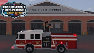 Roblox ERLC How to be a Firefighter [upl. by Hamal]