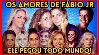 Os amores do cantor Fábio Jr Quais foram as mulheres que Fábio Júnior já namorou A lista é grande [upl. by Latrena856]