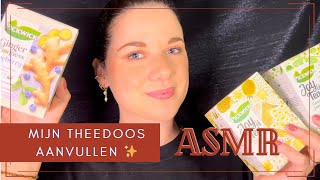 ASMR  ☆ Thee collectie aanvullen ☆  tingly tea bag sounds  Dutch  ASMaRja [upl. by Inoue]