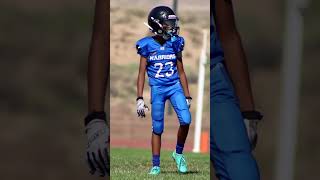 Rio Rancho Warriors Pop Warner football blue [upl. by Stargell139]