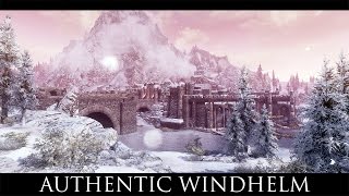 TES V  Skyrim Mods Authentic Windhelm [upl. by Baerman892]