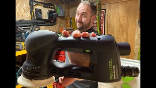 Festool RO 90 DX FEQ  One Week Review [upl. by Nert]