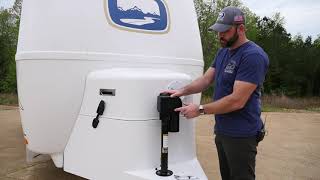 Lubricating Your Jacks  Oliver Travel Trailers [upl. by Eenhat]