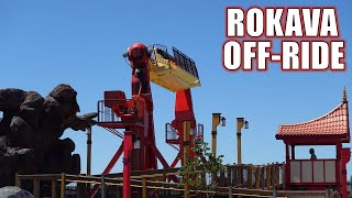 Rokava OffRide Footage Lost Island Themepark Moser Top Spin  NonCopyright [upl. by Eissalc531]