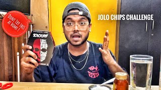 JOLO CHIP CHALLENGE 🥵 Trying The Most Spiciest Chips [upl. by Holman]