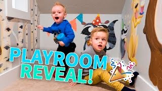 REMODELED PLAYROOM REVEAL [upl. by Philpot]