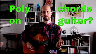 Making sense of polychords on the guitar  Lesson 1 [upl. by Radie]