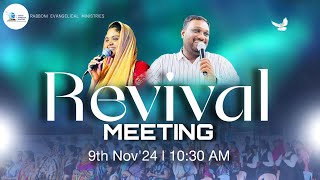 Revival Meeting LIVE l 9th Nov24 l evggabrielrem lidishagabriel live revivalmeeting live [upl. by Redwine696]