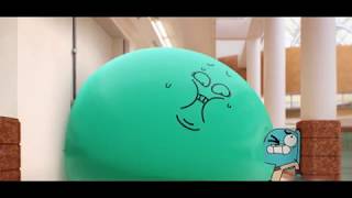 Waterballoon inflation and squish [upl. by Lavoie]