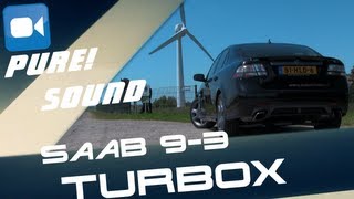 Saab 93 28 V6 TurboX PURE Acceleration Sound [upl. by Clemence]