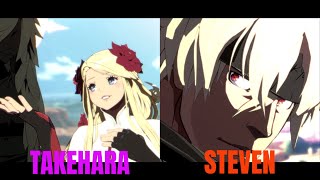 Guilty Gear Strive Takehara Dizzy VS Steven Sol High Level Gameplay [upl. by Gilson568]