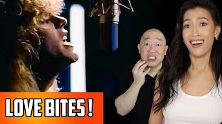 Def Leppard  Love Bites First Time Reaction [upl. by Shiau341]