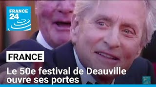 Le 50e festival de Deauville ouvre ses portes avec Michael Douglas en invité dhonneur [upl. by Notsruht653]