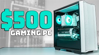 A Very Repeatable 500 Gaming PC Build Guide [upl. by Irrehs]