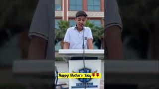 Happy Mothership day Poem mothersday mom maa trending trendingshorts 4kfullscreenstatus [upl. by Adlihtam840]