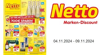 Netto MarkenDiscount Prospekt DE  vom 0411 bis 09112024 [upl. by Ainesell]