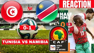 Tunisia vs Namibia 01 Live Stream Africa Cup Nations AFCON Football Match Score Highlights Direct [upl. by Nioe]