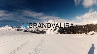 Ski Grandvalira Andorra GoPro [upl. by Alleuol]