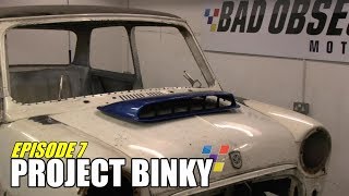 Project Binky  Episode 7  Austin Mini GTFour  Turbocharged 4WD Mini [upl. by Ahsinna950]