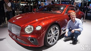 FIRST LOOK at the NEW Bentley Continental GT [upl. by Yssirc282]