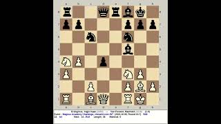 Erdogmus Yagiz Kaan vs Van Foreest Machteld  Magnus Academy Challenge 2022 chess24 com [upl. by Ayanej]