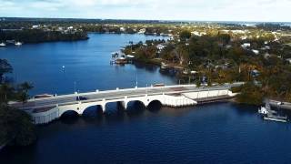 Tequesta Florida Loxahatchee River North Fork Aerial Tour [upl. by Noskcire775]