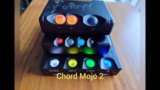 Chord Mojo vs Mojo 2 vs Hugo 2 demo with photos [upl. by Dlonra]