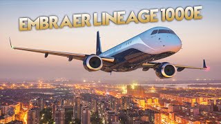 EMBRAER LINEAGE 1000E PRIVATE JET [upl. by Arnelle]