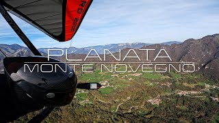 4K Planata Monte Novegno  Hang Gliding [upl. by Norine]