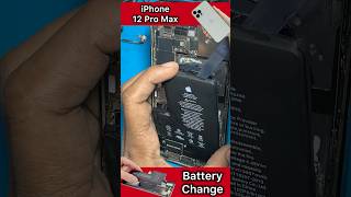 iPhone 12 Pro Max Battery Change process trending viral shorts iphone youtubeshorts [upl. by Gytle385]