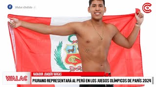 Joaquín Vargas el nadador piurano que representará al Perú en los Juegos Olímpicos de París 2024 [upl. by Chance226]