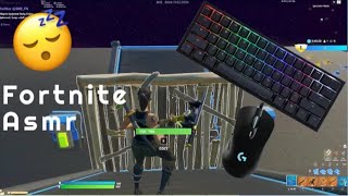 Asmr Fortnite Freebuilding Keyboard and mouse sounds gum chewing 😴 [upl. by Akisej]