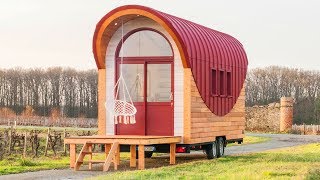 Absolutely Gorgeous Tiny house Flamenco By Baluchon  Lovely Tiny House [upl. by Leanne]