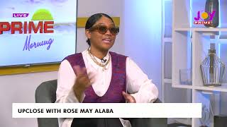 Up close with Nigerian singer Rose May Alaba on PrimeMorning [upl. by Llerut]