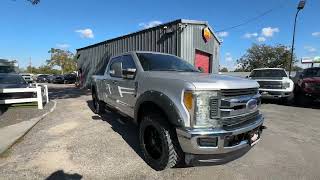 2017 Ford F250 Super Duty XLT Crew Cab Long Bed 4X4 [upl. by Yadnil]